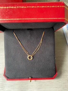 Cartier Trinity Mini Pendant Necklace - Gold, Pink, White